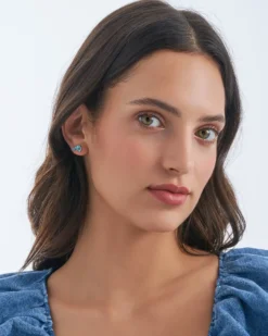 Sale Bijou Brigitte Orecchini a perno - Blue Dolphin