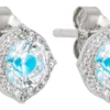 Discount Bijou Brigitte Orecchini a perno - Blue Halo
