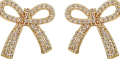 Hot Bijou Brigitte Orecchini a perno - Bougie Bow