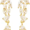 Clearance Bijou Brigitte Orecchini a perno - Crystal Blossom