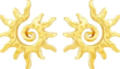 Discount Bijou Brigitte Orecchini a perno - Curled Sun