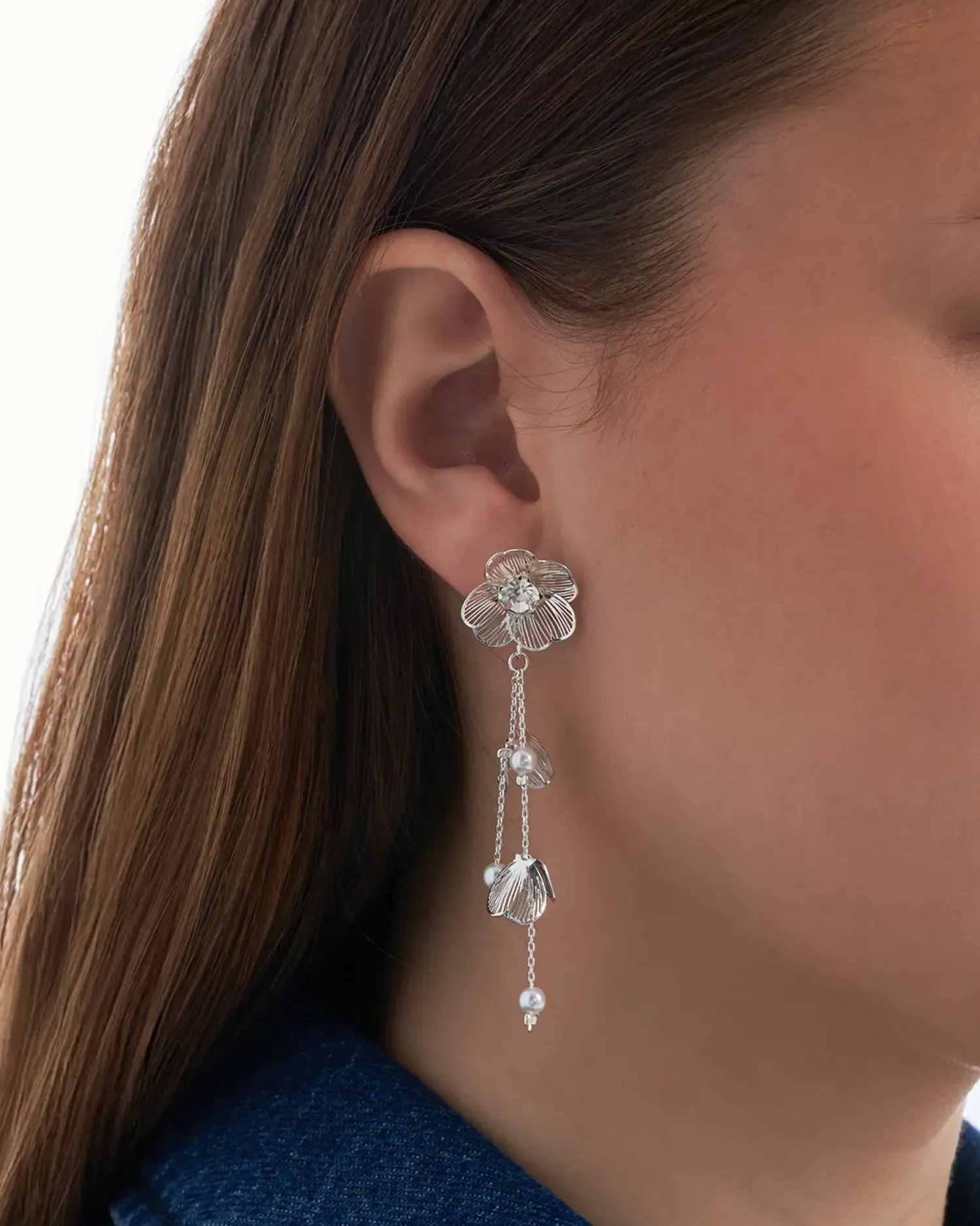 Sale Bijou Brigitte Orecchini a perno - Dainty Silver