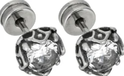 Bijou Brigitte Orecchini a perno da uomo - Dark Rose