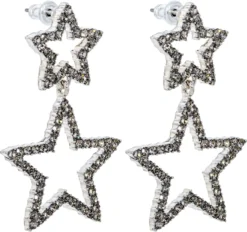 Discount Bijou Brigitte Orecchini a perno - Double Star
