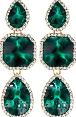 Hot Bijou Brigitte Orecchini a perno - Emerald Gleam