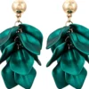 Sale Bijou Brigitte Orecchini a perno - Emerald Leaves