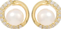 Sale Bijou Brigitte Orecchini a perno - Flattering Pearls
