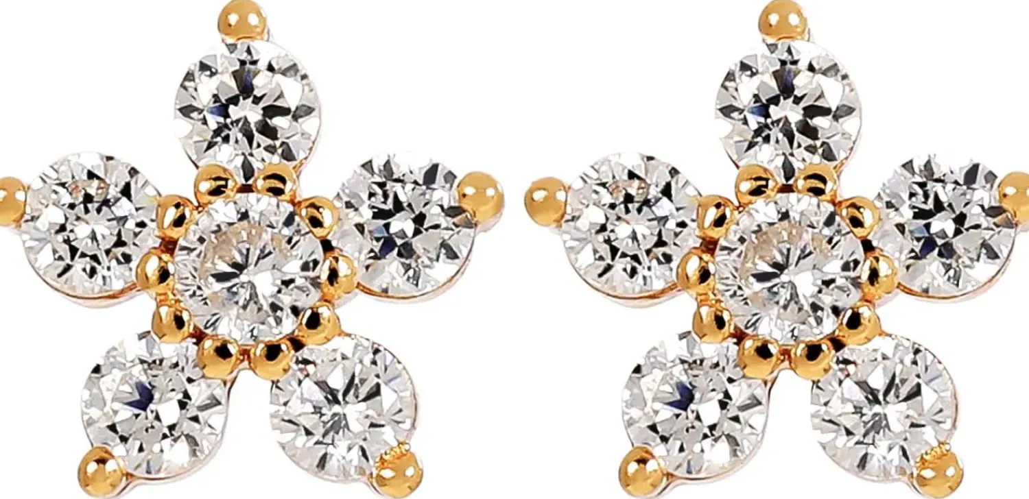 New Bijou Brigitte Orecchini a perno - Floral Gleam