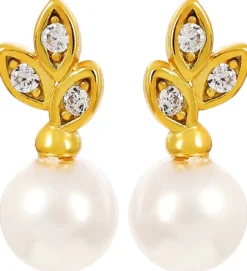 Outlet Bijou Brigitte Orecchini a perno - Floral Pearls