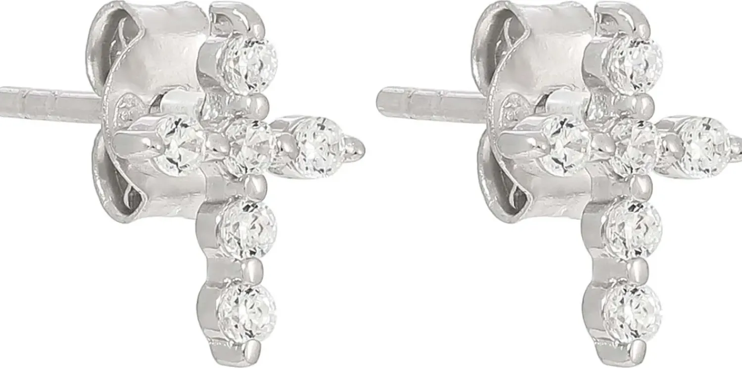 Outlet Bijou Brigitte Orecchini a perno - Gleaming Cross