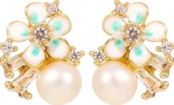 Discount Bijou Brigitte Orecchini a perno - Gleaming Spring