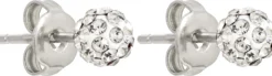 Hot Bijou Brigitte Orecchini a perno - Gleaming Steel