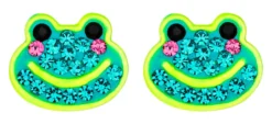 New Bijou Brigitte Orecchini a perno - Glitter Frog