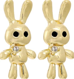 Bijou Brigitte Orecchini a perno - Golden Animal
