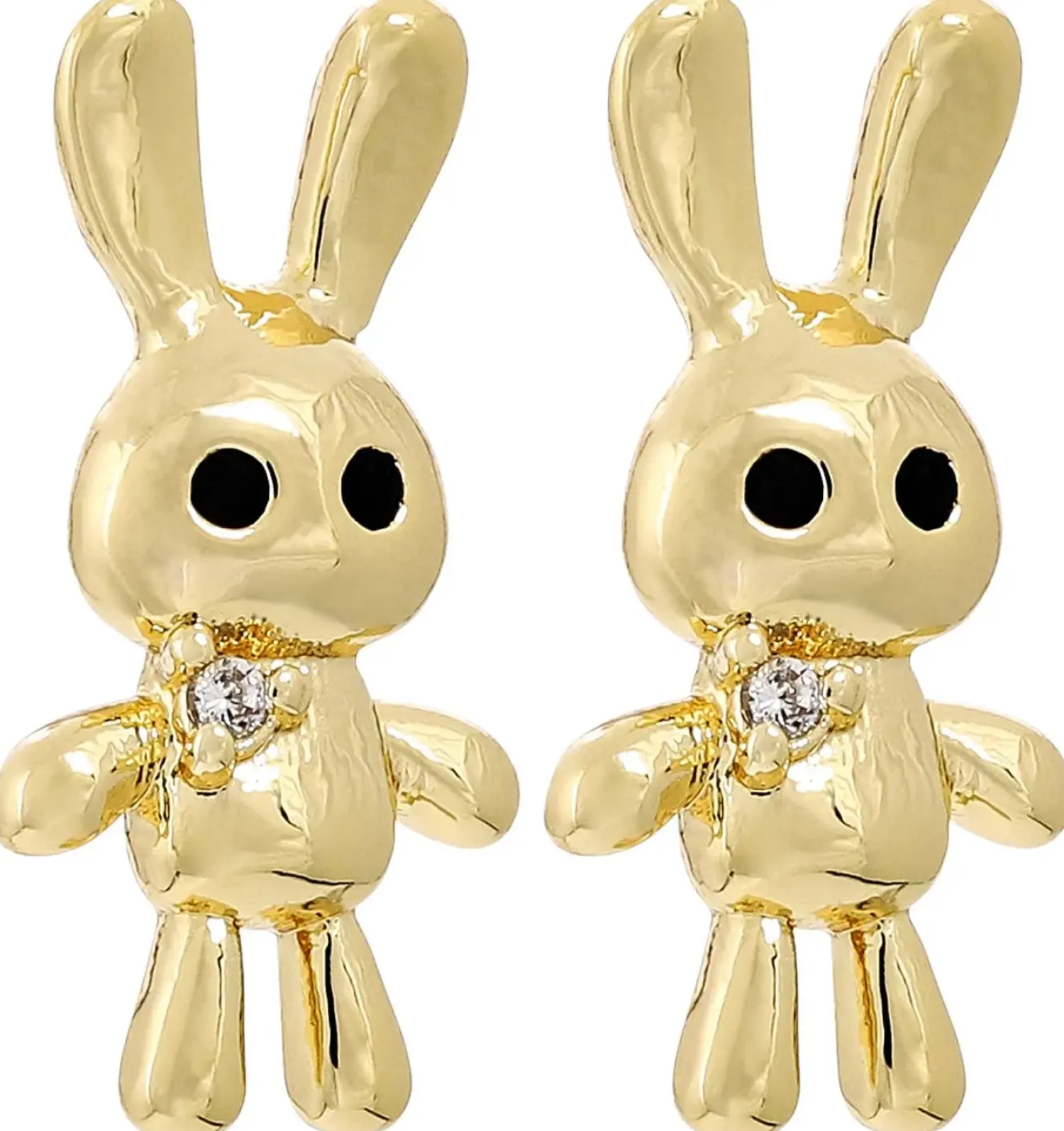 Bijou Brigitte Orecchini a perno - Golden Animal