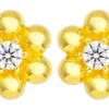 Discount Bijou Brigitte Orecchini a perno - Golden Bloom