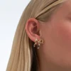 Clearance Bijou Brigitte Orecchini a perno - Golden Bows