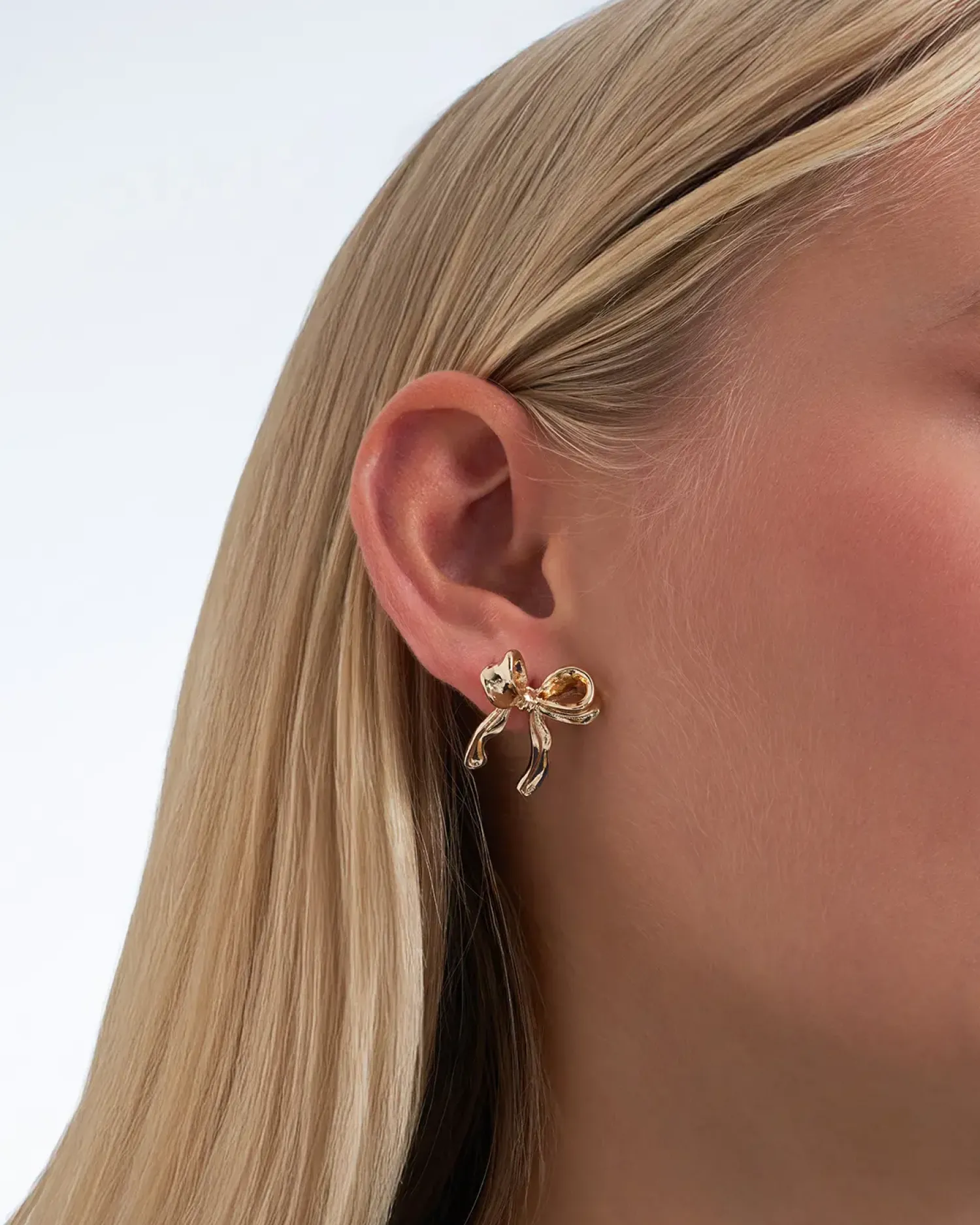 Clearance Bijou Brigitte Orecchini a perno - Golden Bows