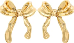 Clearance Bijou Brigitte Orecchini a perno - Golden Bows