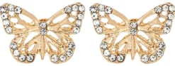 Outlet Bijou Brigitte Orecchini a perno - Golden Butterfly