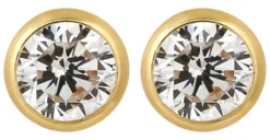 Online Bijou Brigitte Orecchini a perno - Golden Dot
