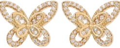 Clearance Bijou Brigitte Orecchini a perno - Golden Flutter