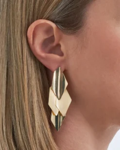 Discount Bijou Brigitte Orecchini a perno - Golden Mirage