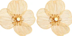 Outlet Bijou Brigitte Orecchini a perno - Golden Petal