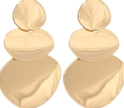 Best Bijou Brigitte Orecchini a perno - Golden Plates