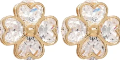 Sale Bijou Brigitte Orecchini a perno - Golden Shamrock