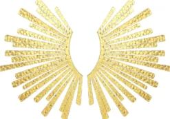 Discount Bijou Brigitte Orecchini a perno - Golden Sunrise