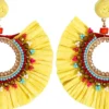 Hot Bijou Brigitte Orecchini a perno - Golden Sunshine
