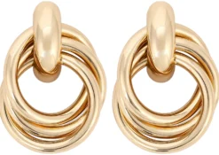 Discount Bijou Brigitte Orecchini a perno - Gold Twist