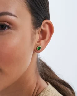 Outlet Bijou Brigitte Orecchini a perno - Green Princess