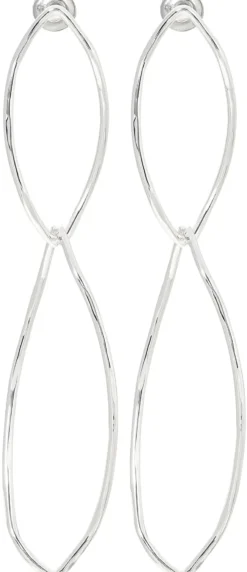 Bijou Brigitte Orecchini a perno - Hammered Ovals