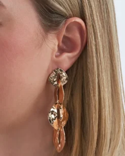 Best Bijou Brigitte Orecchini a perno - Hammered Spark