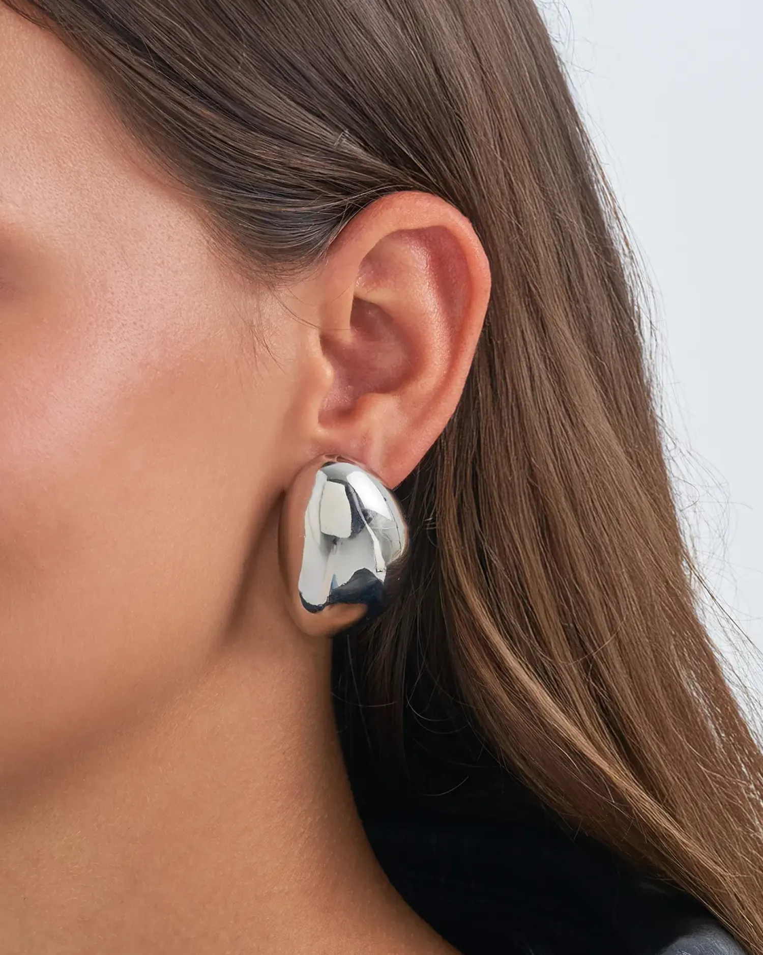 Online Bijou Brigitte Orecchini a perno - Irregular Silver