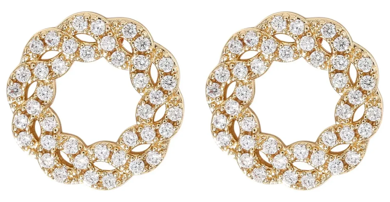 Online Bijou Brigitte Orecchini a perno - Luminous Circles