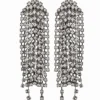 New Bijou Brigitte Orecchini a perno - Midnight Tassel