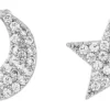 Hot Bijou Brigitte Orecchini a perno - Moon Star