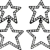 Sale Bijou Brigitte Orecchini a perno - Onyx Stars