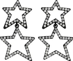 Sale Bijou Brigitte Orecchini a perno - Onyx Stars