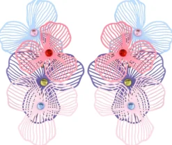 Best Bijou Brigitte Orecchini a perno - Pastel Bloom