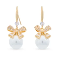 Sale Bijou Brigitte Orecchini a perno - Pearl Bow