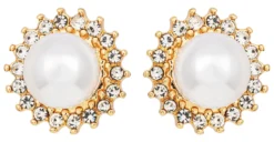 Sale Bijou Brigitte Orecchini a perno - Pearly Blossom