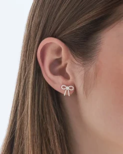 Bijou Brigitte Orecchini a perno - Pearly Bow