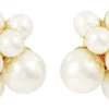 Clearance Bijou Brigitte Orecchini a perno - Pearly Chunk