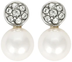 Clearance Bijou Brigitte Orecchini a perno - Pearly Crystal