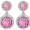 Outlet Bijou Brigitte Orecchini a perno - Pink Glam