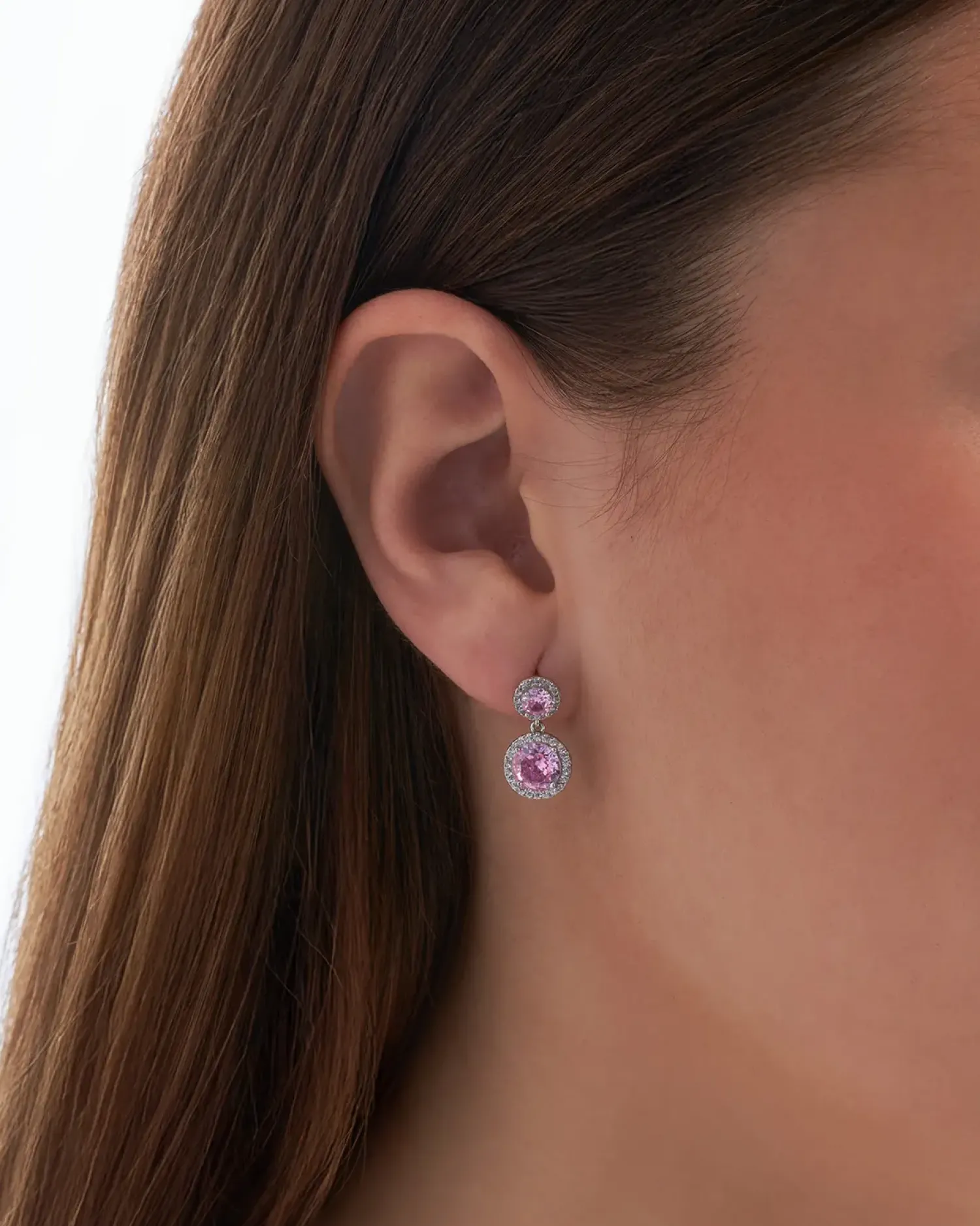 Outlet Bijou Brigitte Orecchini a perno - Pink Glam